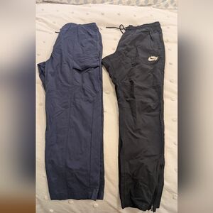 Nike Black And Navy Track Pants (2)